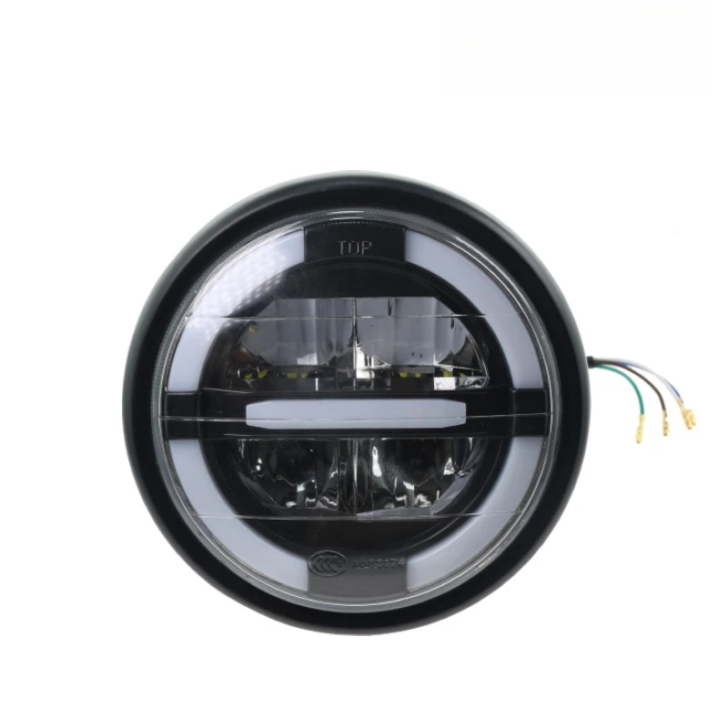 kf-S3ce96dd1797c47d0b863ad7ed4b1207bi-Motorcycle-Retro-Headlamp-Assembly-Super-Bright-Motor-Headlight-Waterproof-Cafe-Racer-Headlight